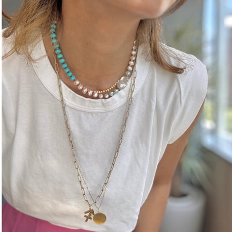 Happy Summer Stone Necklace（１９）