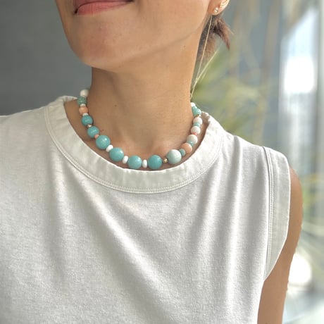 Happy Summer Stone Necklace（２４）