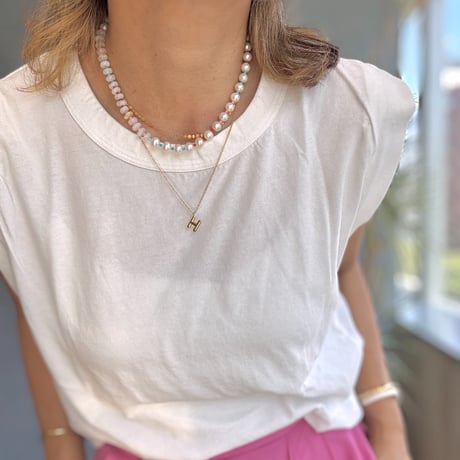 Happy Summer Stone Necklace（１８）