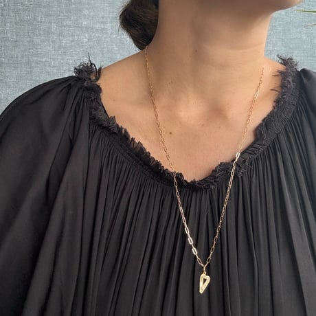 【受注販売】avec deuxclefs×MAGNOLIA12(イニシャルトップ／K18)