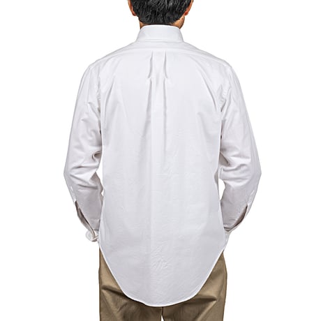 7 Button BD, San Joaquin Cotton OX, White