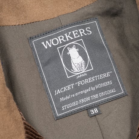 Forestier, Heavy Corduroy Brown