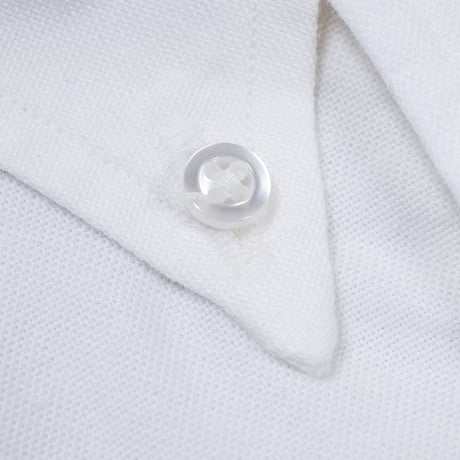 7 Button BD, San Joaquin Cotton OX, White