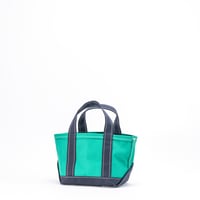Deluxe Tote, Mini, Green x Navy
