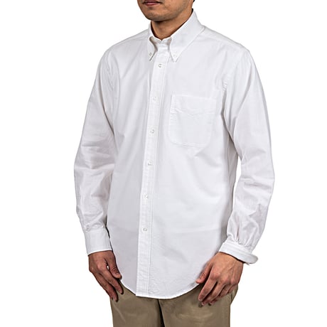 7 Button BD, San Joaquin Cotton OX, White