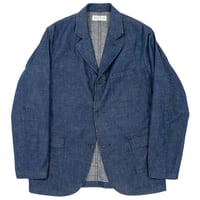 Lounge Jacket, 8oz GR Back Denim