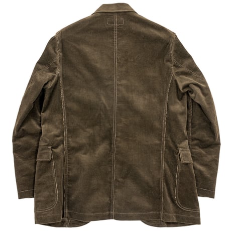Lounge Jacket, w/Sleeve Lining, Corduroy/Size40