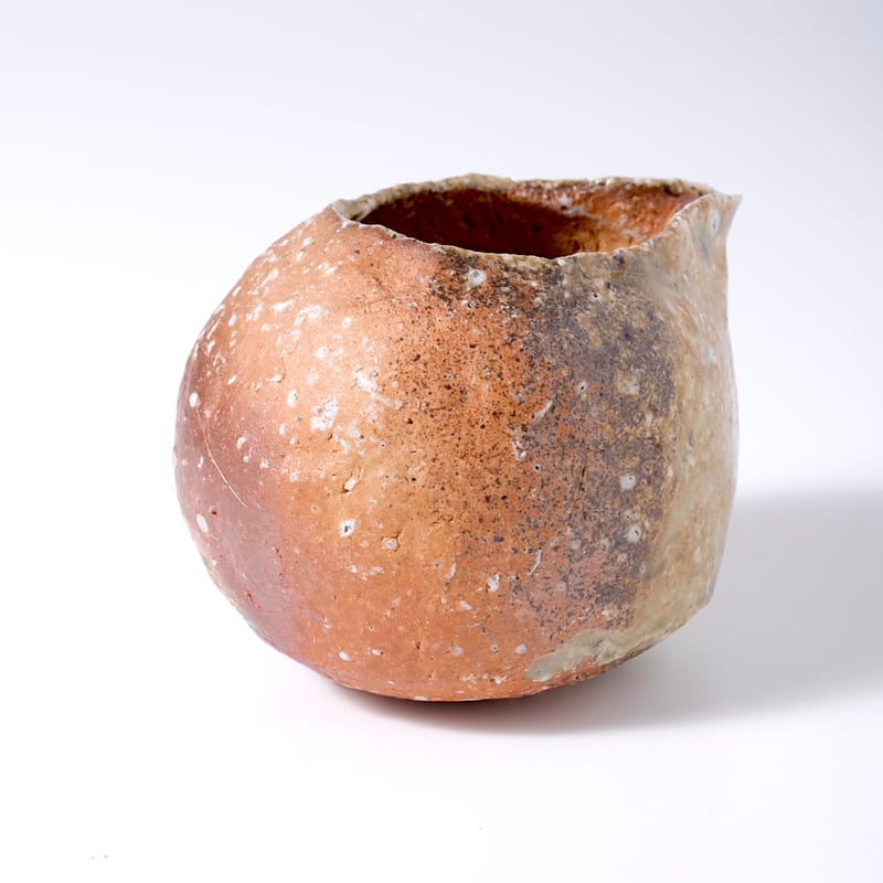 渡辺愛子 信楽刳貫片口酒器 | LYAN ARTS' Collection online shop