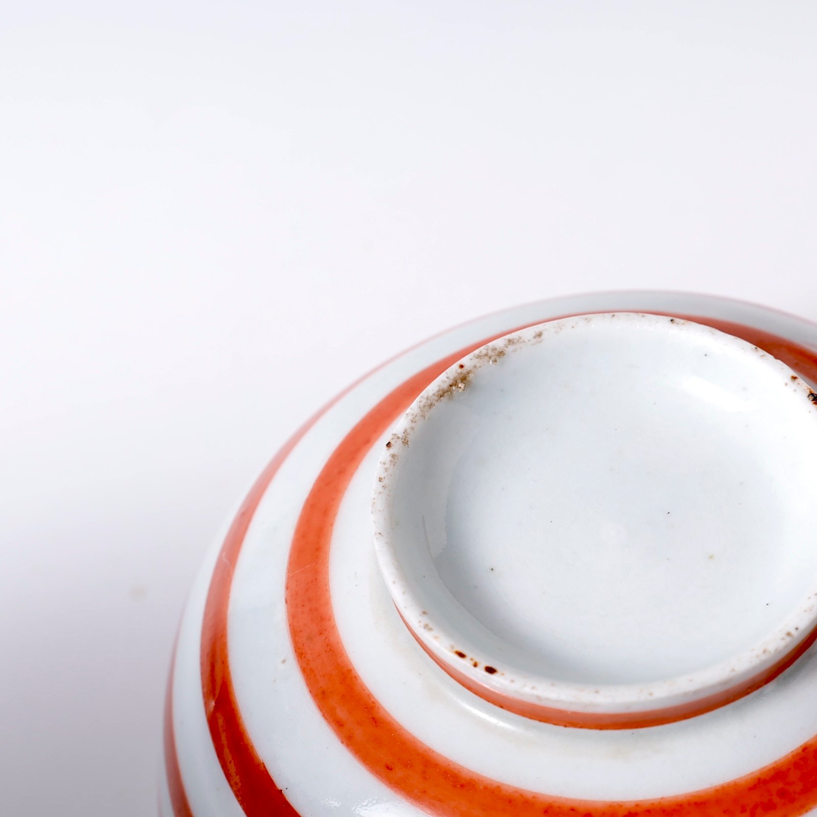 古伊万里 赤絵輪線文蓋碗 一客 | LYAN ARTS' Collection online