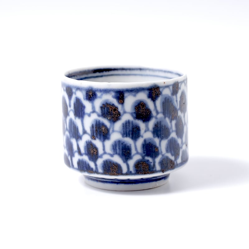 古伊万里染付松葉文猪口 | LYAN ARTS' Collection online shop