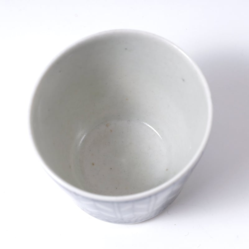 古伊万里 染付矢羽文猪口 | LYAN ARTS' Collection online shop