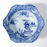 古伊万里 染付竹虎文高脚鉢 | LYAN ARTS' Collection online shop