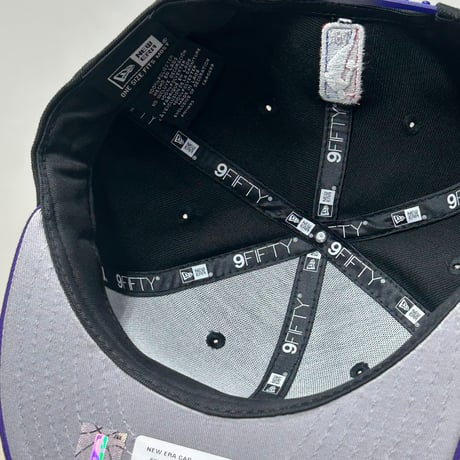 USA仕様 9FIFTY NEWERA ニューエラ NBA ロサンゼルス レイカーズ LA Lakers City Edition キャップ (950-287)
