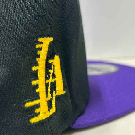 USA仕様 9FIFTY NEWERA ニューエラ NBA ロサンゼルス レイカーズ LA Lakers City Edition キャップ (950-287)