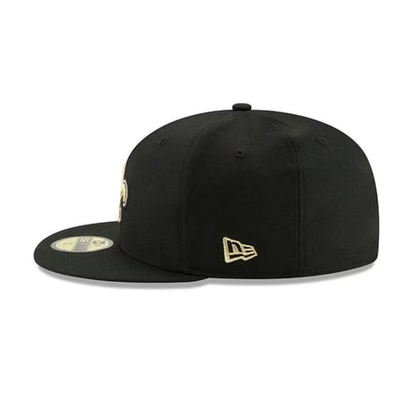 米国仕様 NEWERA 59FIFTY ニューエラ NFL ニューオリンズ セインツ Saints Primary logo (21-1)