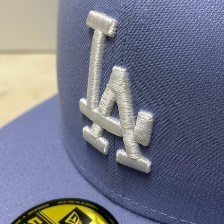 米国仕様 59FIFTY ニューエラ Newera ロサンゼルス ドジャース Dodgers ラベンダー Special Colorway (15-58)