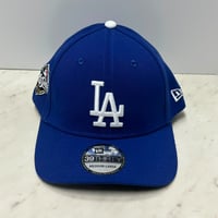 米国仕様 Newera ニューエラ 39THIRTY ドジャース LA Dodgers 2025WS Champions フレックスキャップ (3930-29)