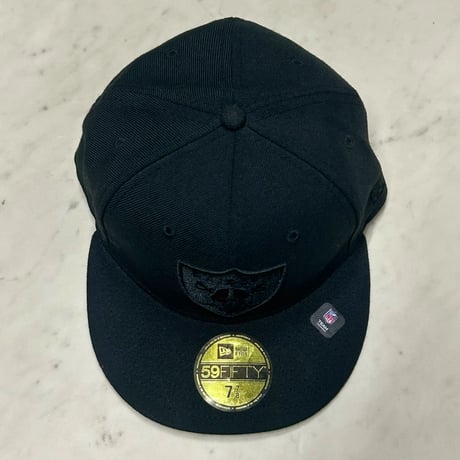 海外限定 59FIFTY ニューエラ LV RAIDERS ラスベガス レイダース スペシャルカラー BOB (24-8)