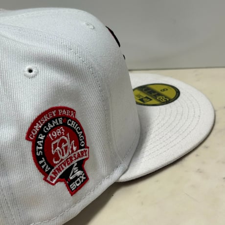 海外限定 NEWERA ニューエラ 59FIFTY 1983年 オールスターゲーム Whitesox ホワイトソックス 白 (6-14)