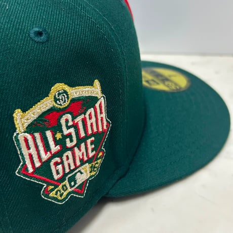 海外限定 NEWERA ニューエラ Pre Curved 59FIFTY 2016年 オールスターゲーム SD Padresパドレス 緑 (23-17)