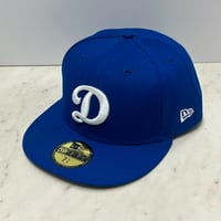 米国仕様 59FIFTY ニューエラ Newera LA Dodgers ロサンゼルス ドジャース Dロゴ キャップ (15-72)