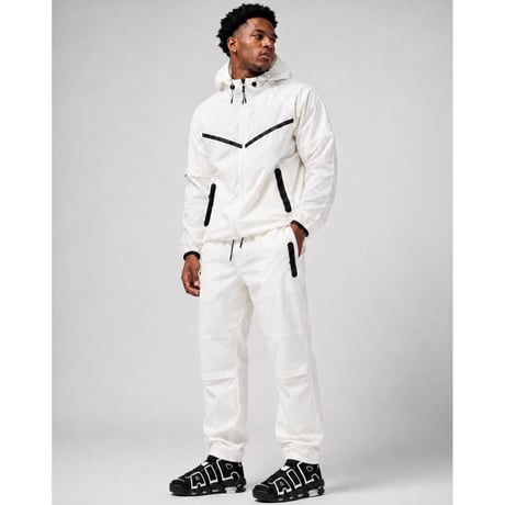 米国発 REPUBLIC Collection リパブリック コレクション Nylon Tech ナイロン テック セットアップ オフホワイト (SET54)