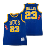 USA限定 Headgear Classics ヘッドギアクラシックス バスケシャツ #23 Jordan Laney Bucs H.S. (HGC55)