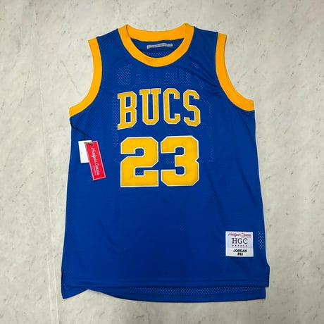 USA限定 Headgear Classics ヘッドギアクラシックス バスケシャツ #23 Jordan Laney Bucs H.S. (HGC55)