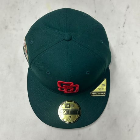 海外限定 NEWERA ニューエラ Pre Curved 59FIFTY 2016年 オールスターゲーム SD Padresパドレス 緑 (23-17)