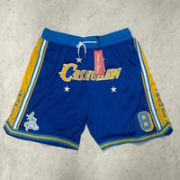 USA限定 Headgear Classics ヘッドギアクラシックス Basketball Shorts メッシュ バスパン 8 Crenshaw (HGC-P10)