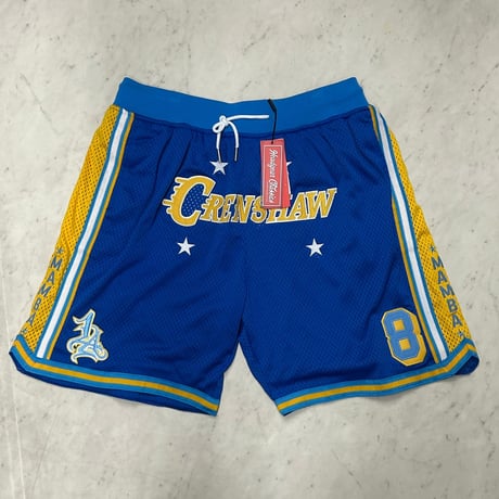 USA限定 Headgear Classics ヘッドギアクラシックス Basketball Shorts メッシュ バスパン 8 Crenshaw (HGC-P10)