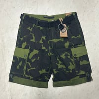 ROCAWEAR ロカウェア 5BORO CAMO オリジナル迷彩柄 カーゴ ショートパンツ ベルト付き (SJNS103)