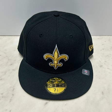 米国仕様 NEWERA 59FIFTY ニューエラ NFL ニューオリンズ セインツ Saints Primary logo (21-1)