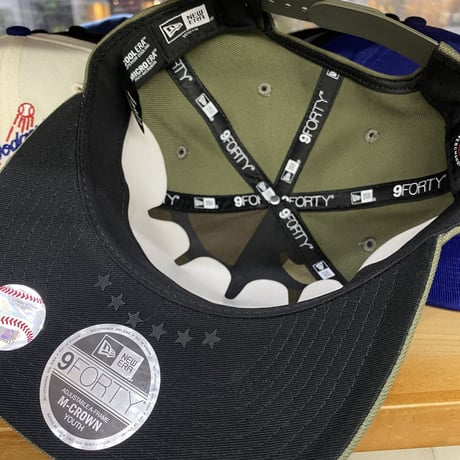 YOUTH 米国仕様 9Forty M-Crown Aフレーム NEWERA ニューエラ LA Dodgers ドジャース AFD キャップ (940-326)