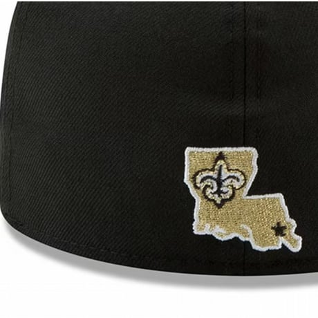 米国仕様 NEWERA 59FIFTY ニューエラ NFL ニューオリンズ セインツ Saints Primary logo (21-1)