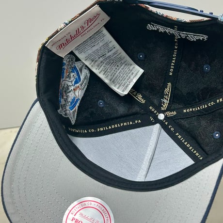 USA仕様 Mitchell and Ness ニューヨーク ヤンキース NY Yankees Tapestry Floral キャップ (MNC6)