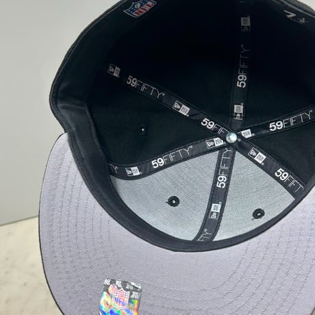 米国仕様 NEWERA 59FIFTY ニューエラ NFL ニューオリンズ セインツ Saints Primary logo (21-1)