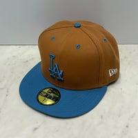 USA限定 Newera 59FIFTY ロサンゼルス ドジャース LA Dodgers 特別カラー (15-68)