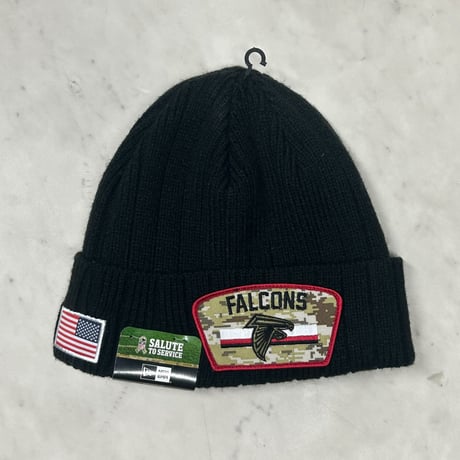 限定Salute to Service ニューエラ NEWERA ニット帽 NFL アトランタ ファルコンズ Falcons (Beanie145)
