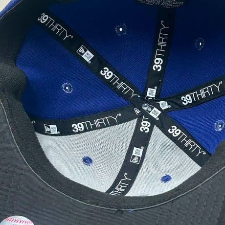 米国仕様 Newera ニューエラ 39THIRTY ドジャース LA Dodgers 2025WS Champions フレックスキャップ (3930-29)