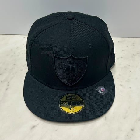 海外限定 59FIFTY ニューエラ LV RAIDERS ラスベガス レイダース スペシャルカラー BOB (24-8)