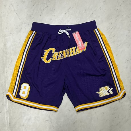 USA限定 Headgear Classics ヘッドギアクラシックス Basketball Shorts メッシュ バスパン 8 Crenshaw (HGC-P4)