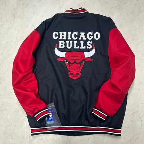米国仕様 NBA公式 JHデザイン Chicago Bull シカゴ ブルズ スタジアムジャンパー スタジャン  (JH-38)