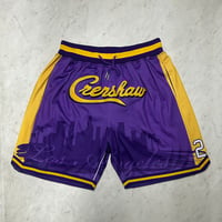 USA限定 Headgear Classics ヘッドギアクラシックス Basketball Shorts メッシュ バスパン 24 Crenshaw (HGC-P6)