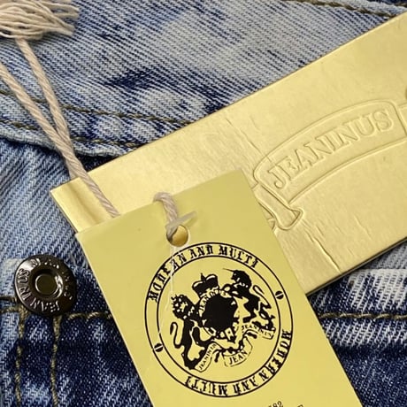 米国発 JEAN IN US ジーンインアス Acid Wash Shortsケミカルウォッシュ ダメージショートパンツ (SJNS109)