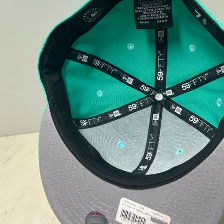 米国仕様 59FIFTY ニューエラ Newera ロサンゼルス ドジャース Dodgers ミント Special Colorway (15-60)