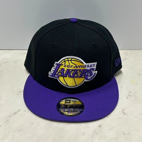 USA仕様 9FIFTY NEWERA ニューエラ NBA ロサンゼルス レイカーズ LA Lakers スナップバックキャップ (950-284)