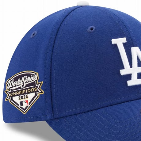 米国仕様 Newera ニューエラ 39THIRTY ドジャース LA Dodgers 2025WS Champions フレックスキャップ (3930-29)