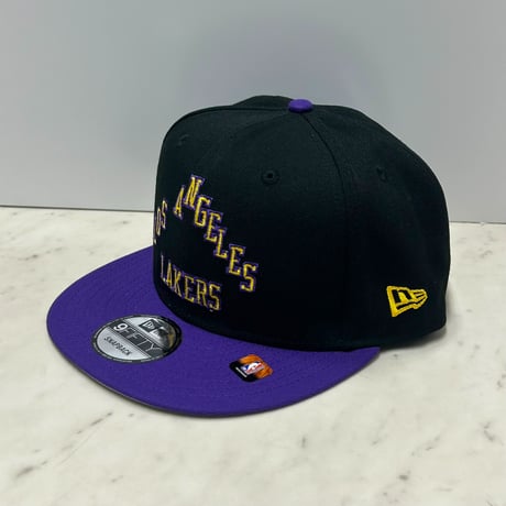 USA仕様 9FIFTY NEWERA ニューエラ NBA ロサンゼルス レイカーズ LA Lakers City Edition キャップ (950-287)