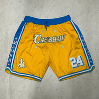 USA限定 Headgear Classics ヘッドギアクラシックス Basketball Shorts メッシュ バスパン 24 Crenshaw (HGC-P7)